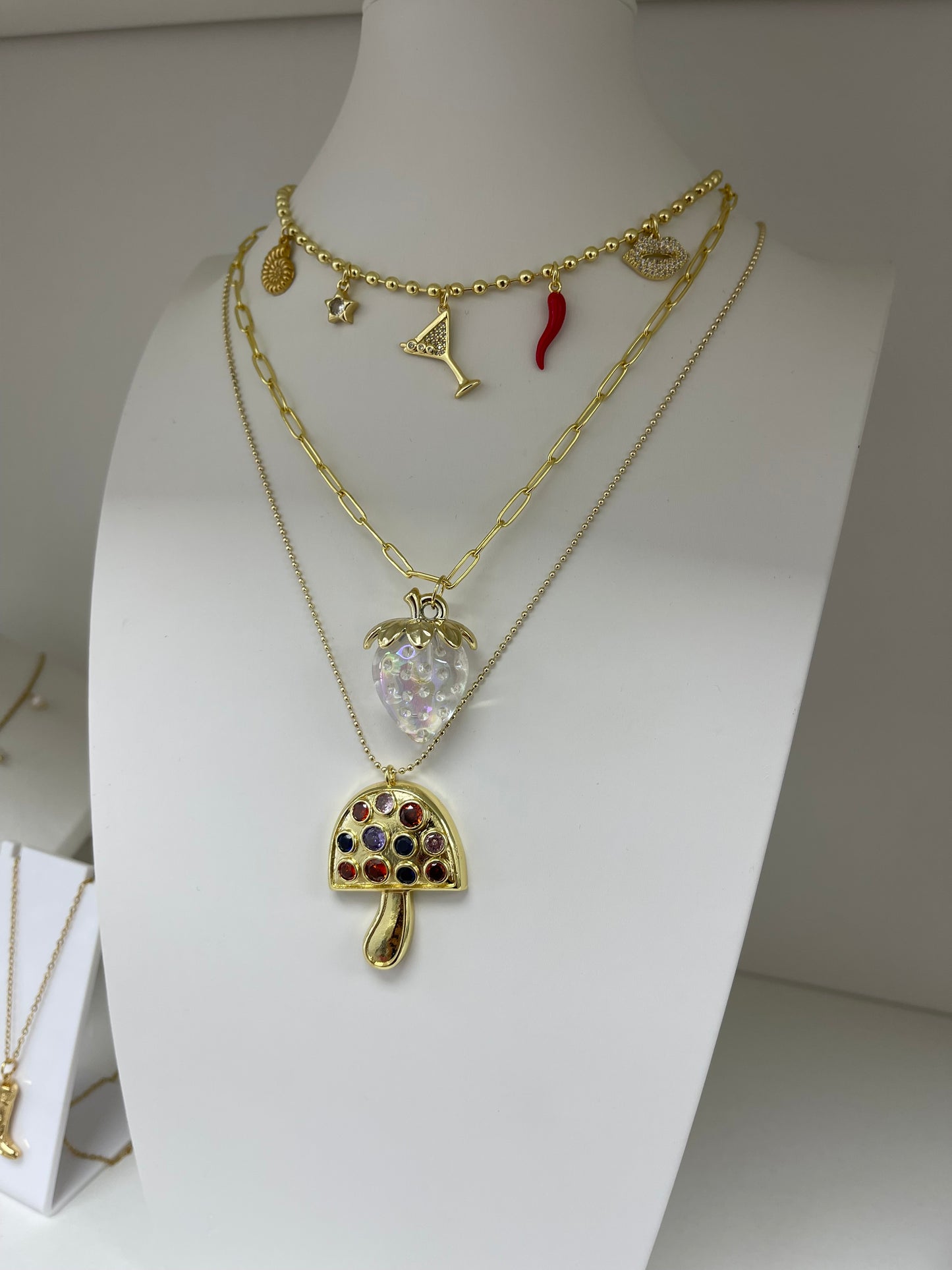Martini Necklace