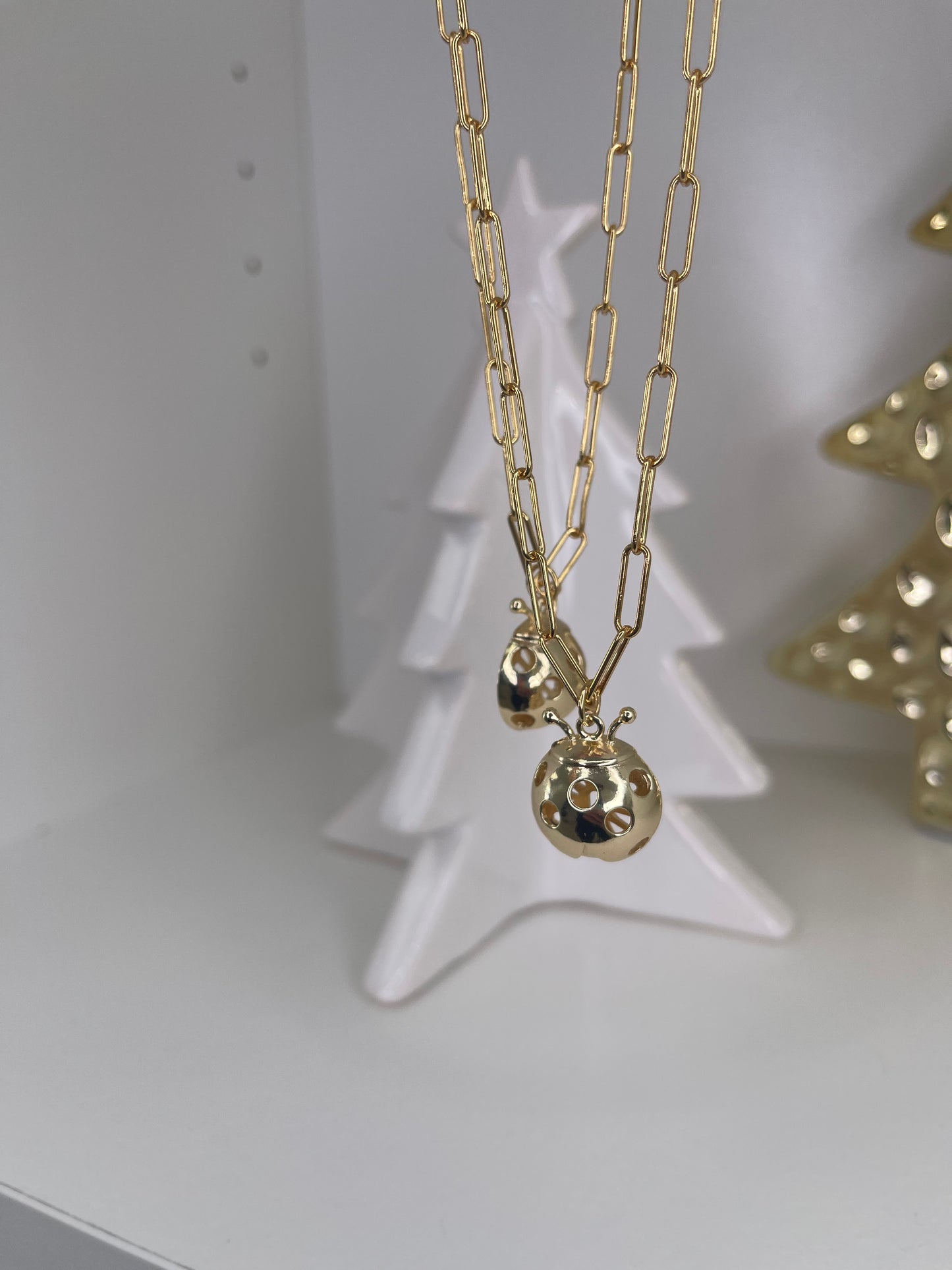 Simply Ladybug Necklace