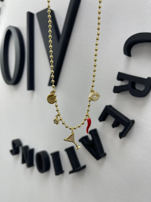 Martini Necklace