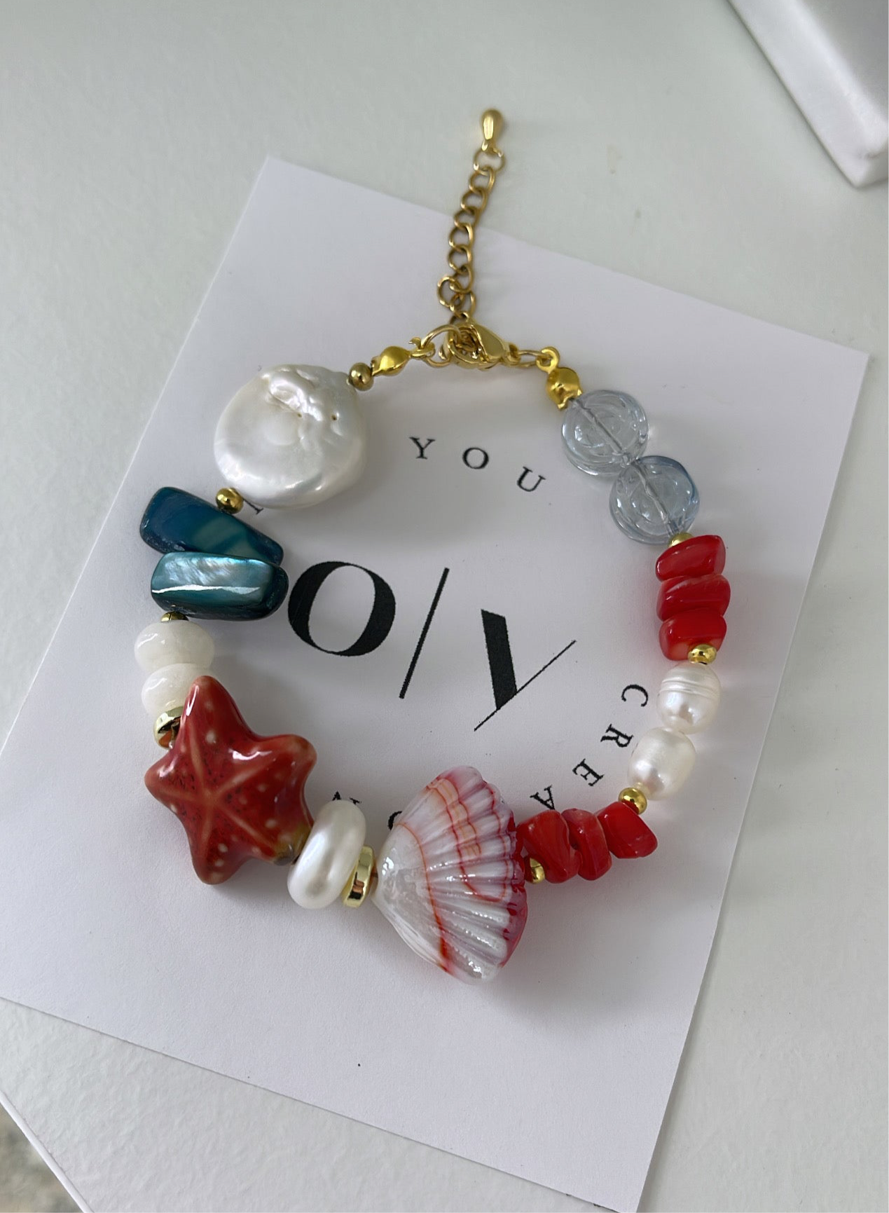 Oceania Red Bracelet