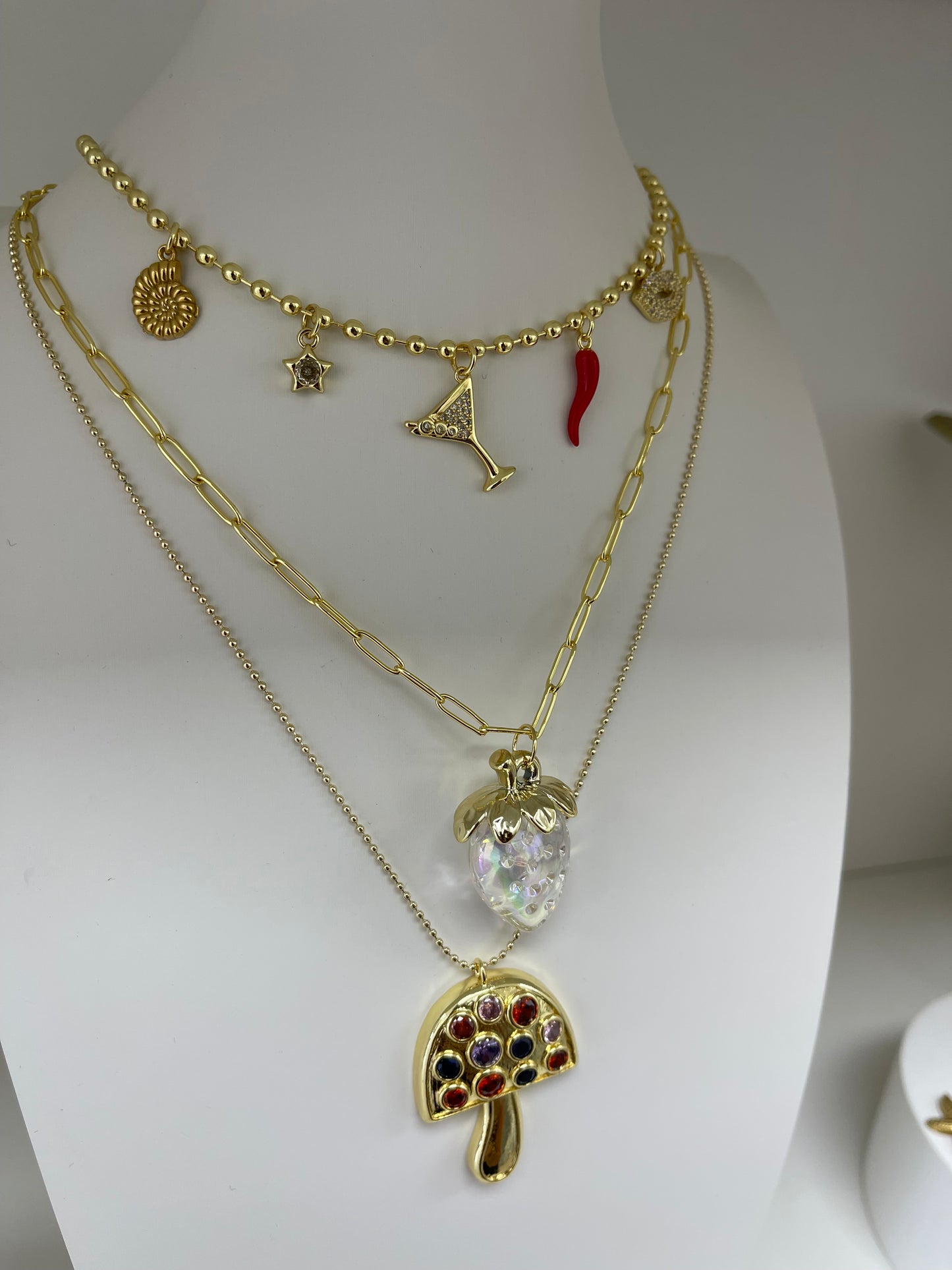 Martini Necklace