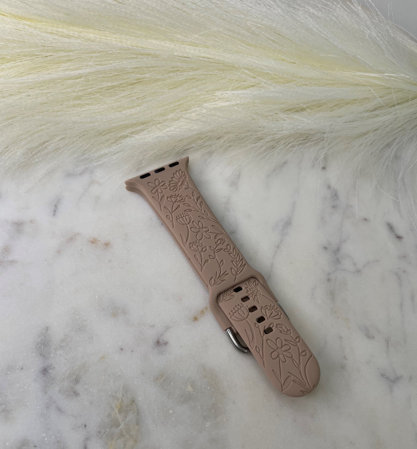 Nude Garden Apple Watch band