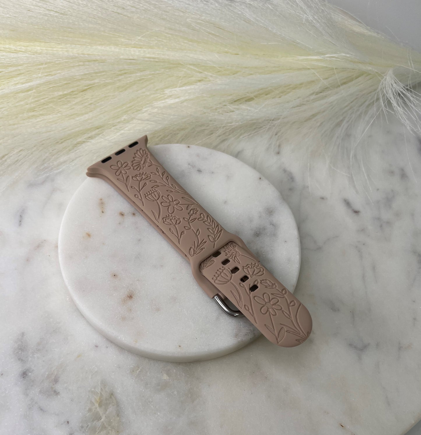 Nude Garden Apple Watch band