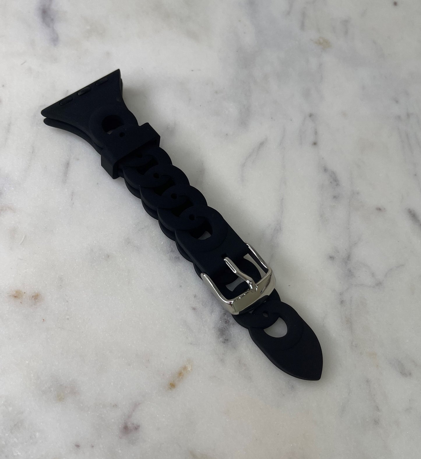 Black Chain Apple Watch band