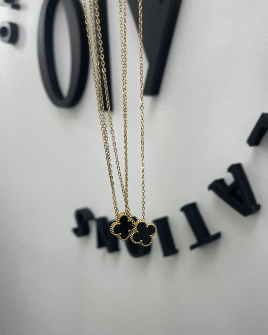 Black Clover Necklace